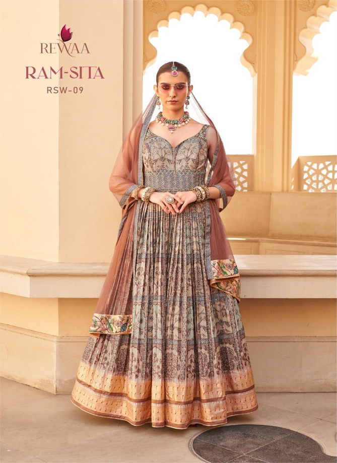 Ram-Sita By Rewaa Designer Bride And Groom Couple Wedding Wear Clothing Manufacturers